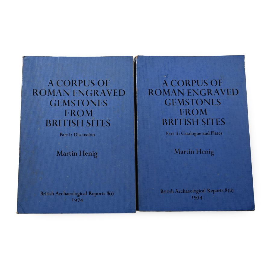 A Corpus of Roman Engraved Gemstones from British Sites, Part I & II - 2 Titles