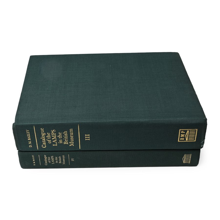 A Catalogue of Lamps in the British Museum, Volumes III & IV - 2 Titles
