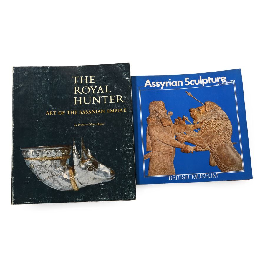 Books on the Sasanian Empire and Assyrian Sculpture