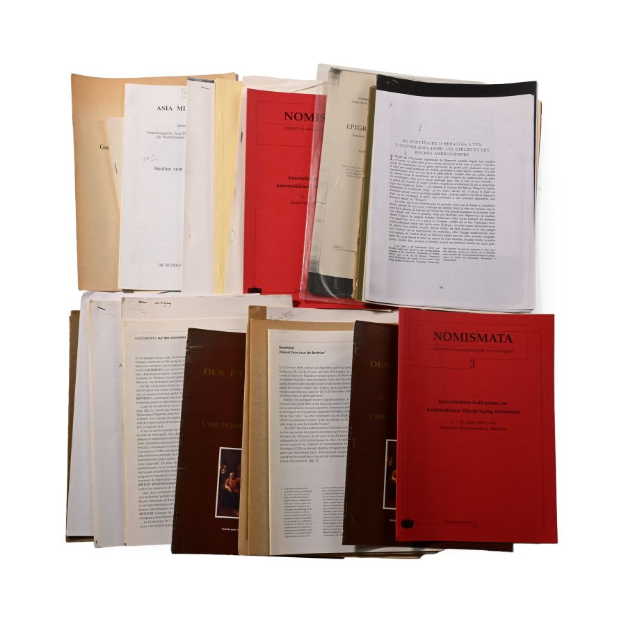 Old Numismatic Coin Literature and Catalogue Group - 24 Titles