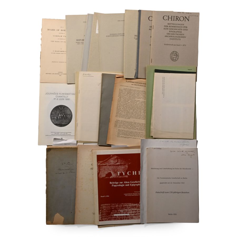 Old Numismatic Coin Literature and Catalogue Group - 24 Titles
