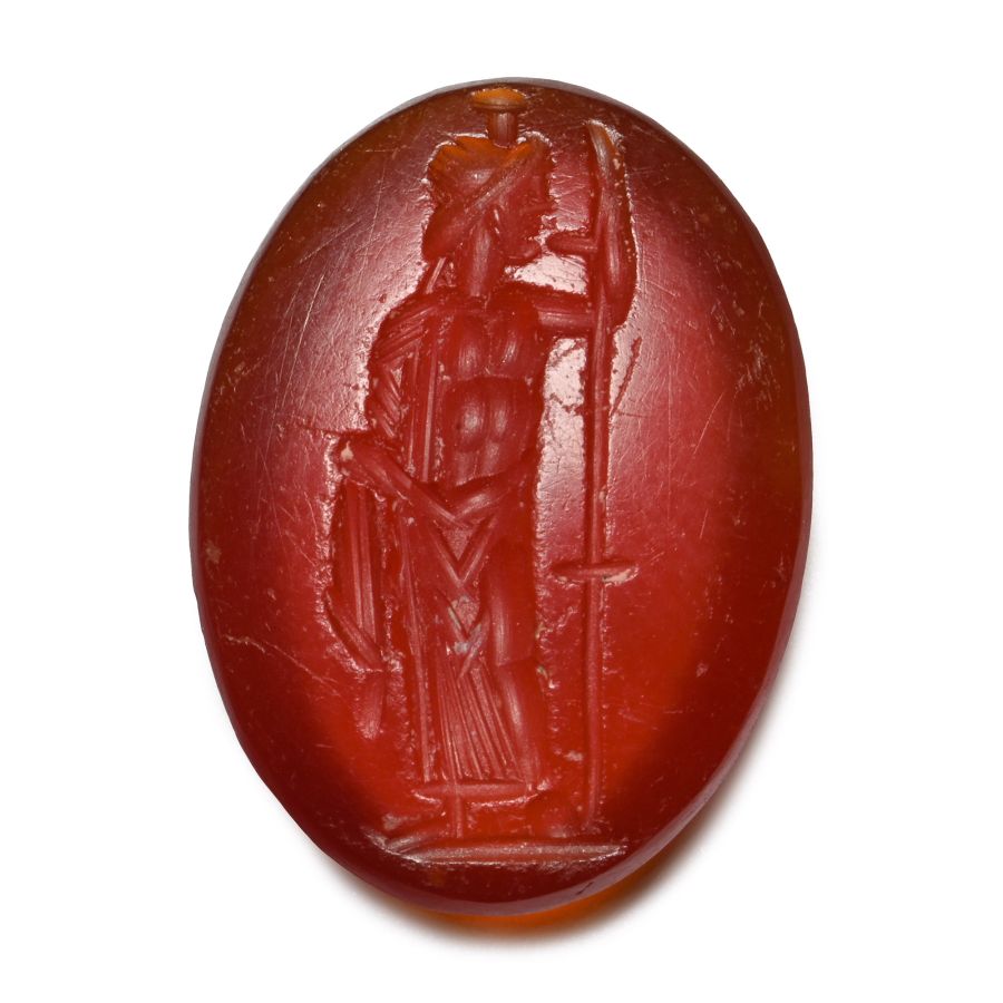 Roman Gemstone with Standing Figure