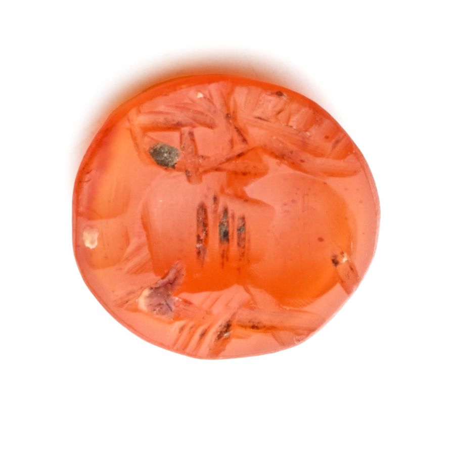 Eastern Roman Carnelian Gemstone with Stag