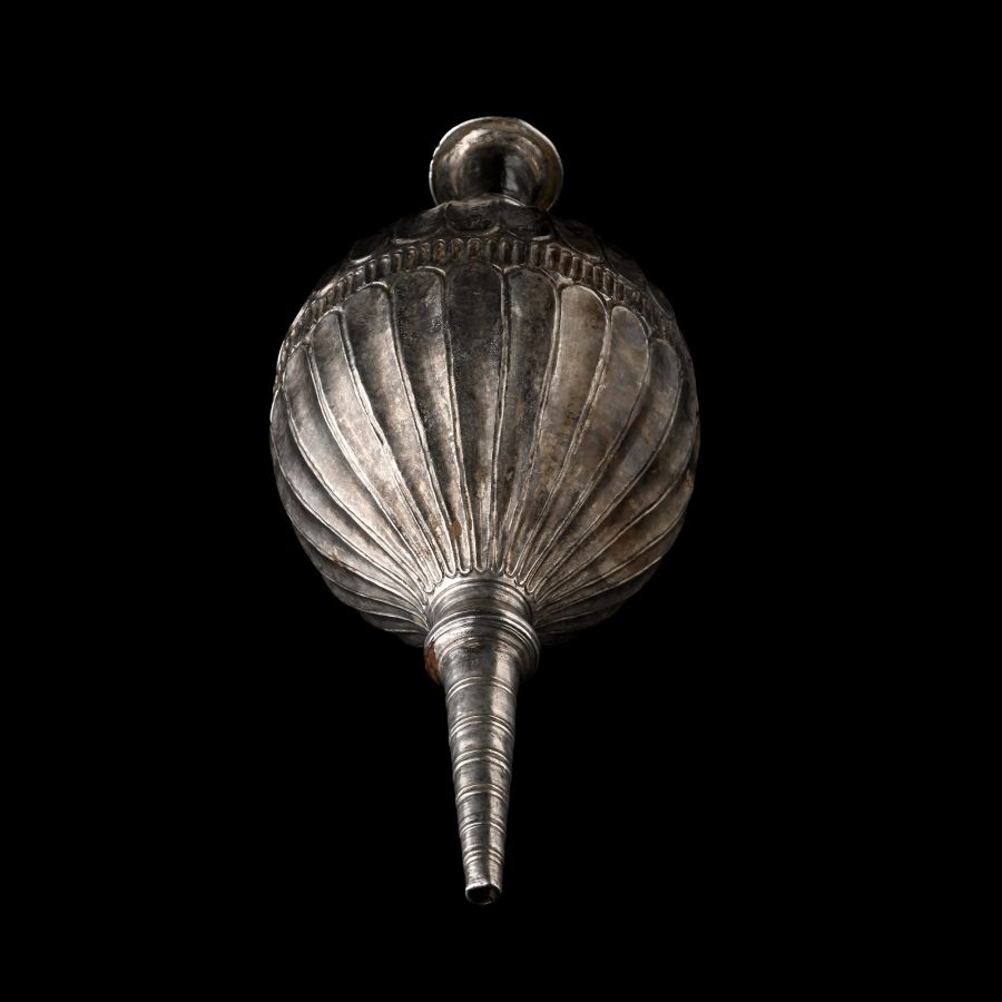 Large Greco-Roman Silver Wine Infundibulum