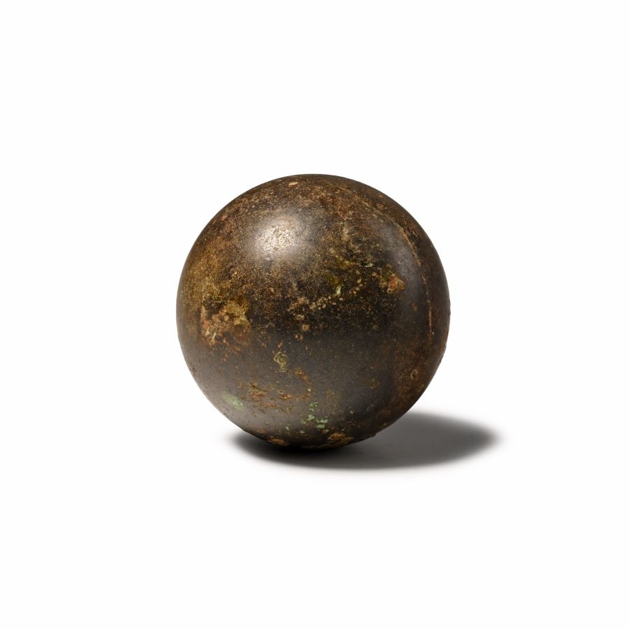 Civil War Period Bronze Cannon Shot