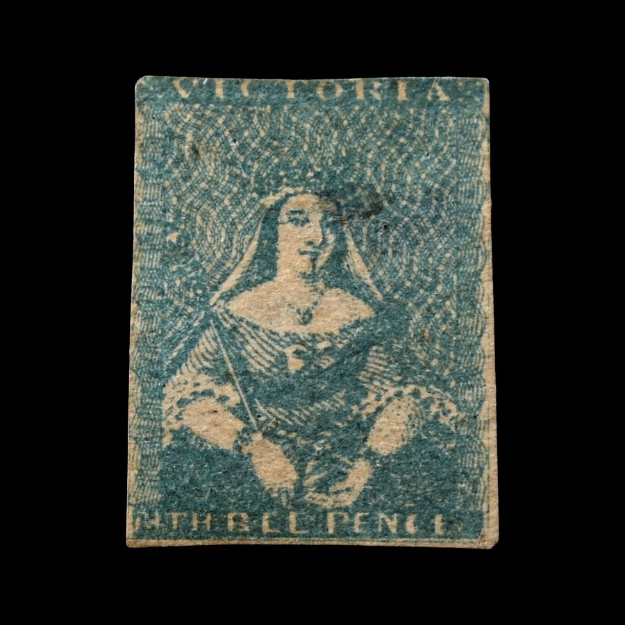 VICTORIA - Australian Three Pence Stamp