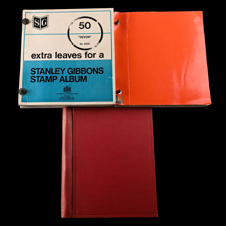 Mixed Group of Stamp Albums Mostly Poland and Great Britain
