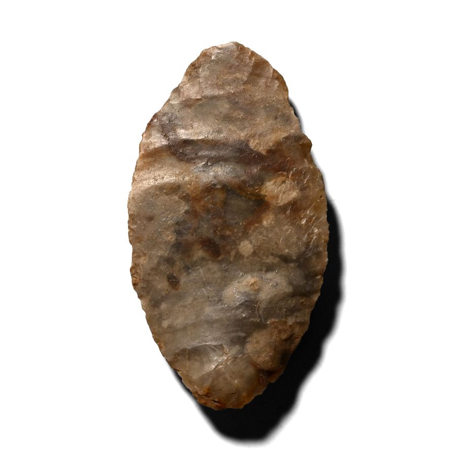 Farnham Stone Age Knapped Ovate Knife