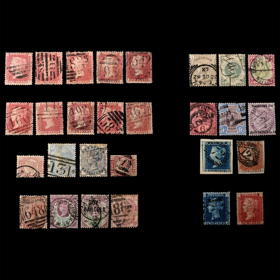 Great Britain Victorian Postage Stamp Group