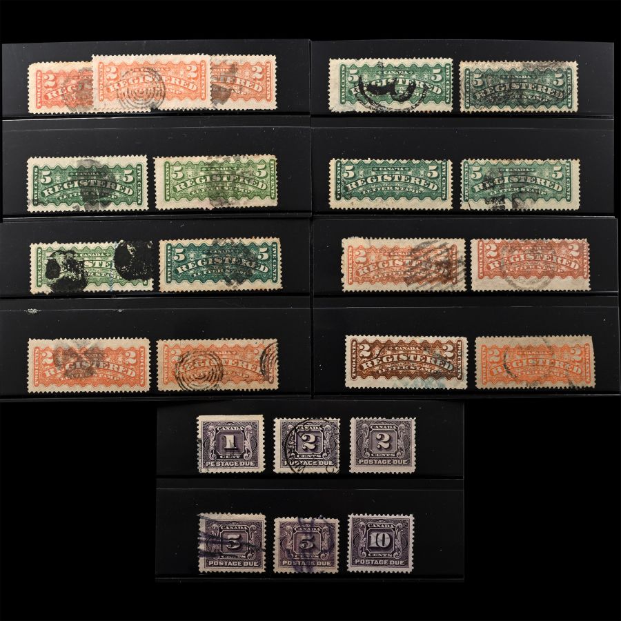 Canada Victorian Postage Stamp Collection