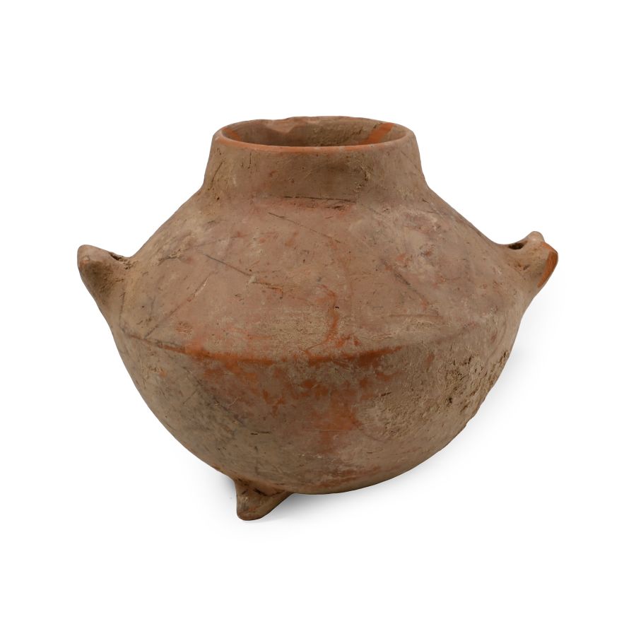 Western Asiatic Terracotta Handled Jar