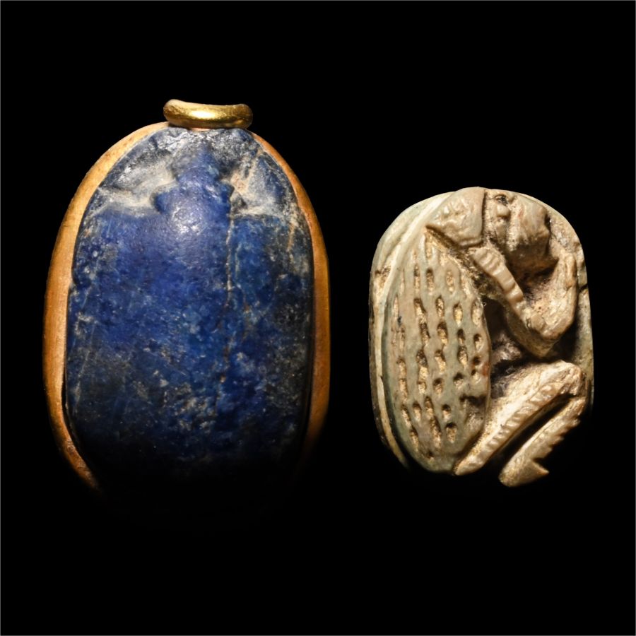 Egyptian Scarab Group