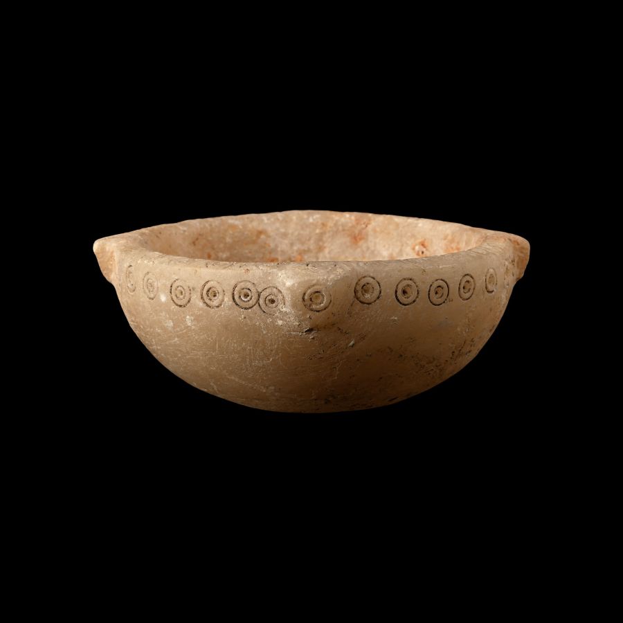 Mesopotamian Alabaster Bowl
