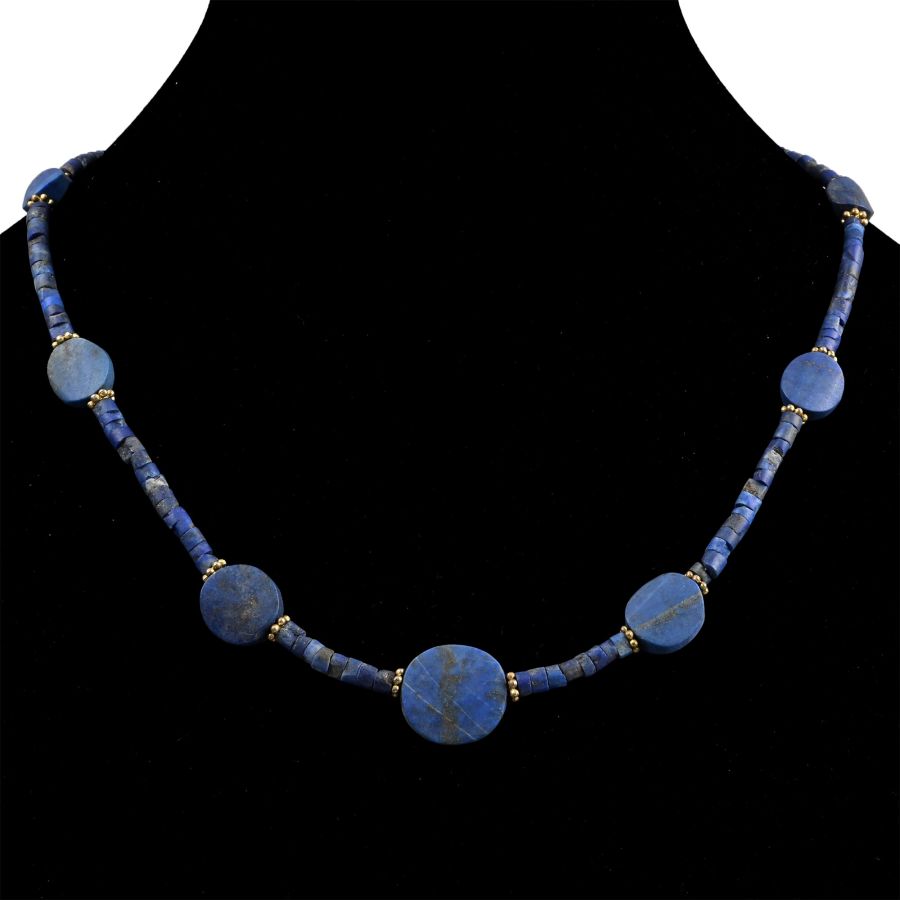 Lapis Lazuli Bead Necklace String