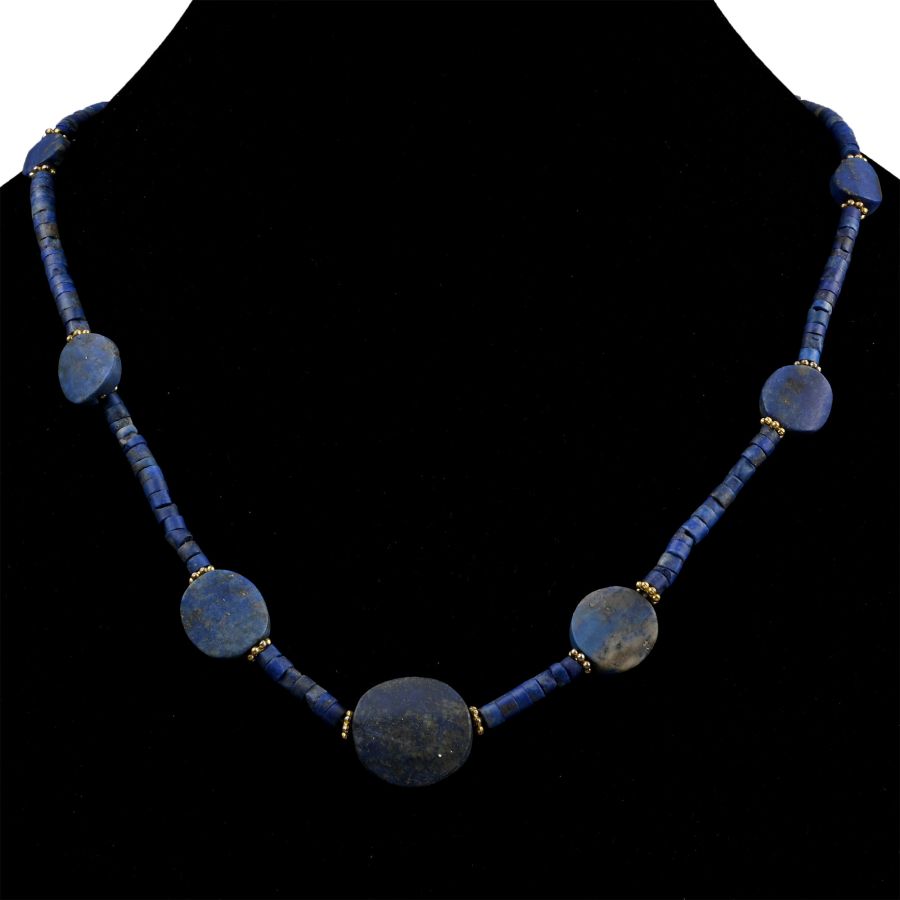 Lapis Lazuli Bead Necklace String