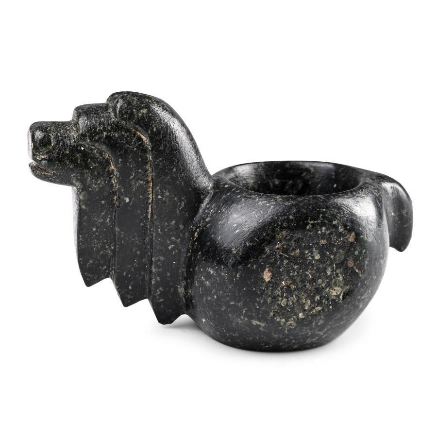 South American Inca Ritual Stone Conopas of an Alpaca