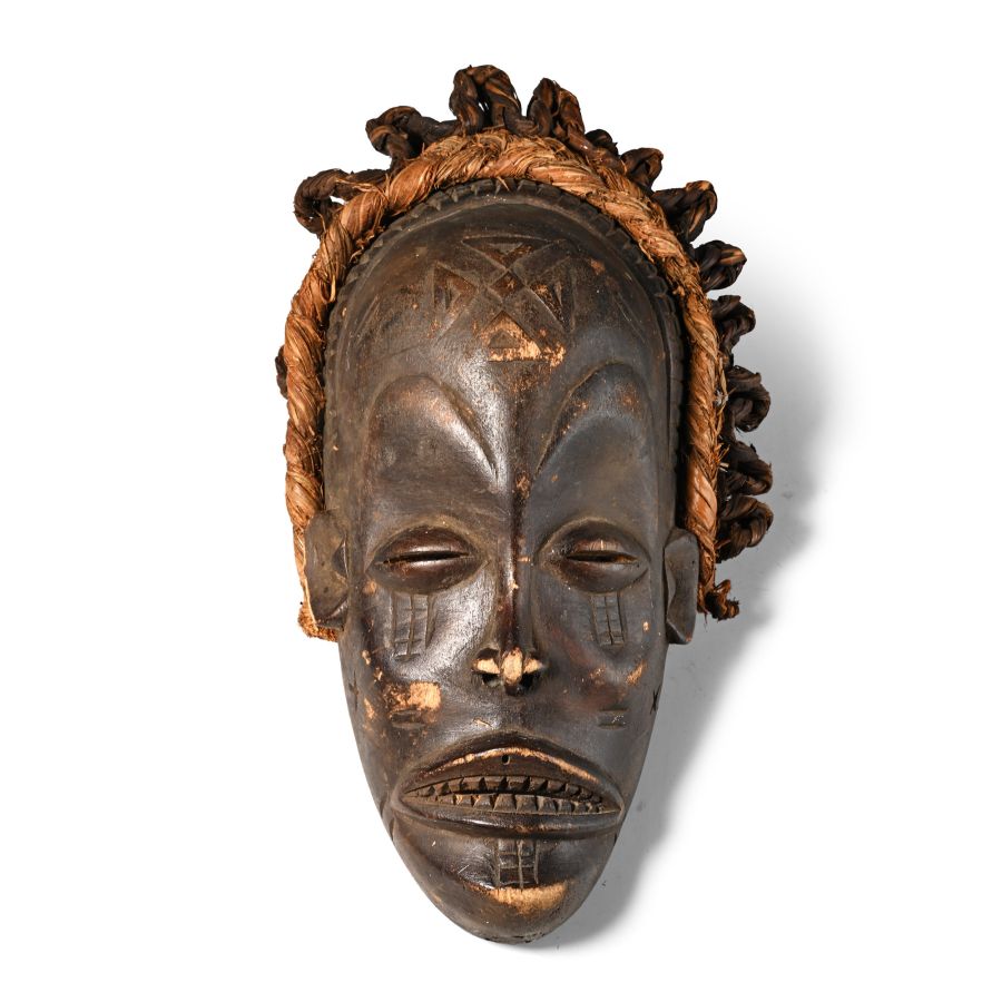 Chokwe Tribal Boys Initiation Mask