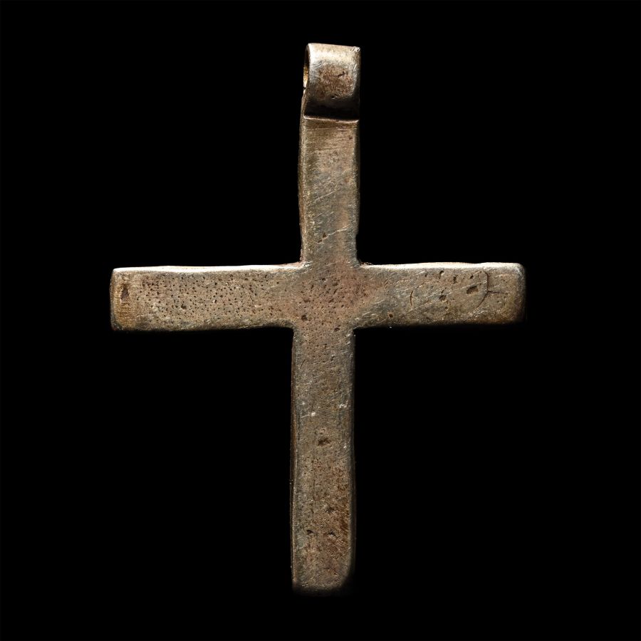 Post Medieval Silver Cross Pendant