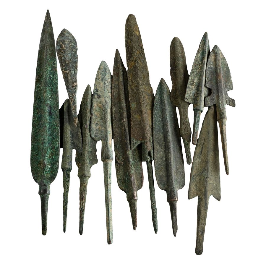 Western Asiatic Bronze Arrowhead Collection