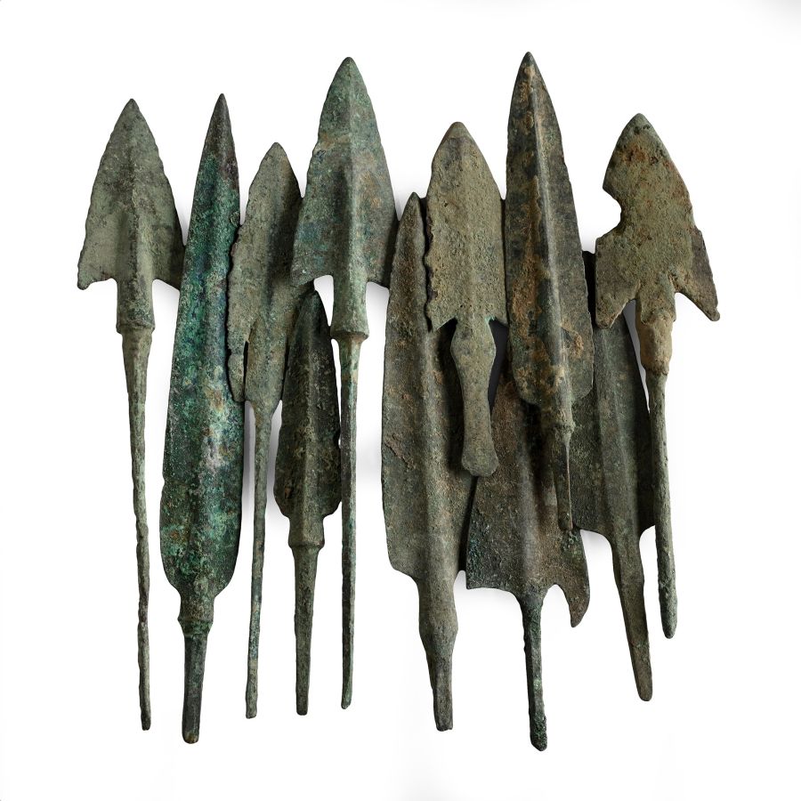 Western Asiatic Bronze Arrowhead Collection