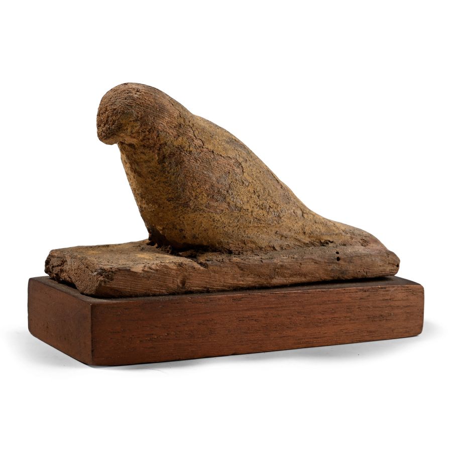 Egyptian Wooden Hawk