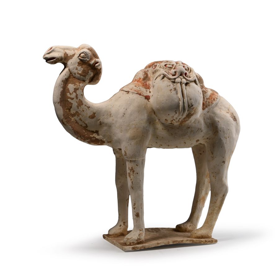 Large Chinese Tang Terracotta Camel