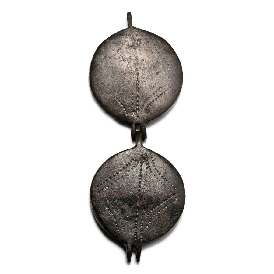 Medieval Bronze Pocket Mirror Case