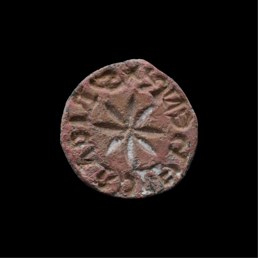 Medieval Lead Seal Matrix of Richard Son of Henry