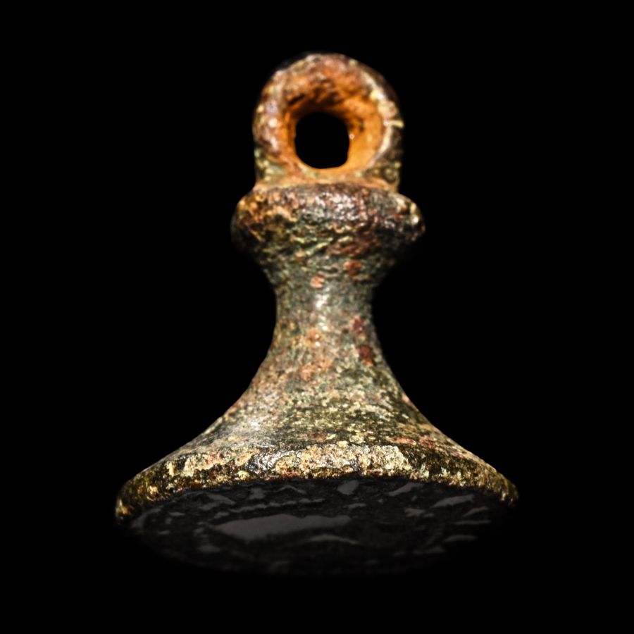 Medieval Bronze 'The Seal of None Such' Seal Matrix