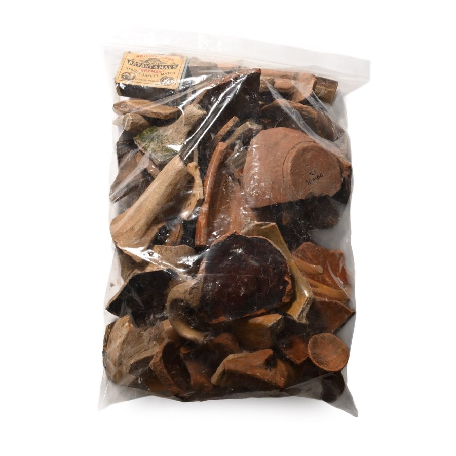 Post Medieval Pottery Sherd Collection