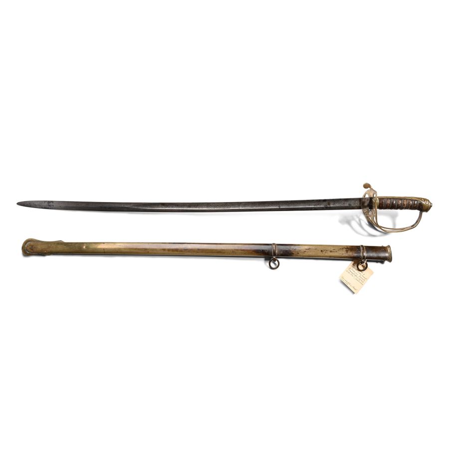 British Infantry Officer's Sword and Scabbard of John Ernest Pierson