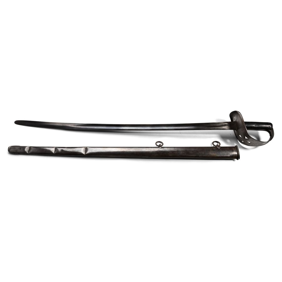 British Heavy Cavalry Trooper's Sword with Scabbard