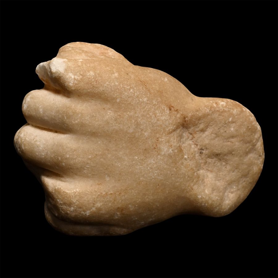 Roman Marble Hand from a Statue