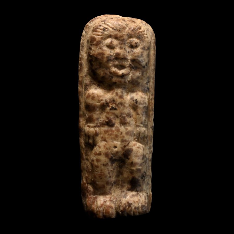 Slavic Stone Idol Figure