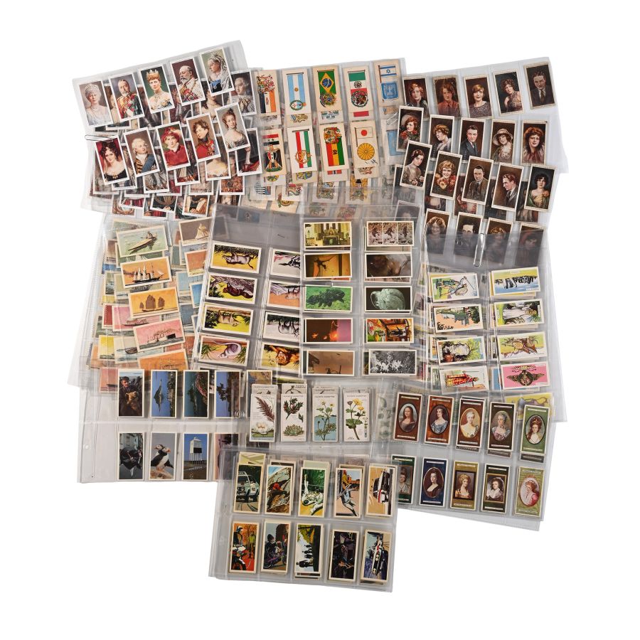 Ten British Cigarette Card Sets
