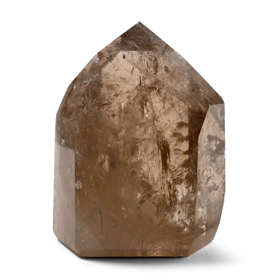 Smoky Quartz Rock Crystal Polished Point