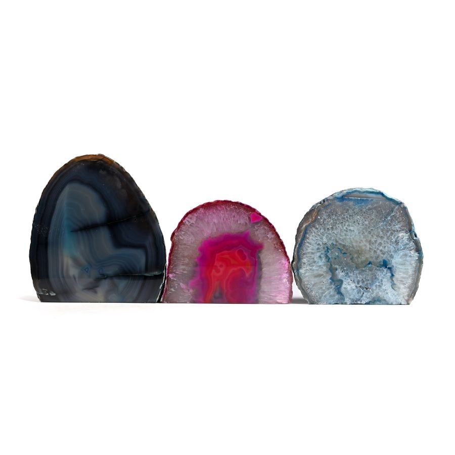 Agate Mineral Specimen Group
