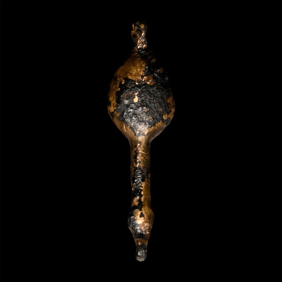 Egyptian Gold Poppy Pendant Amulet
