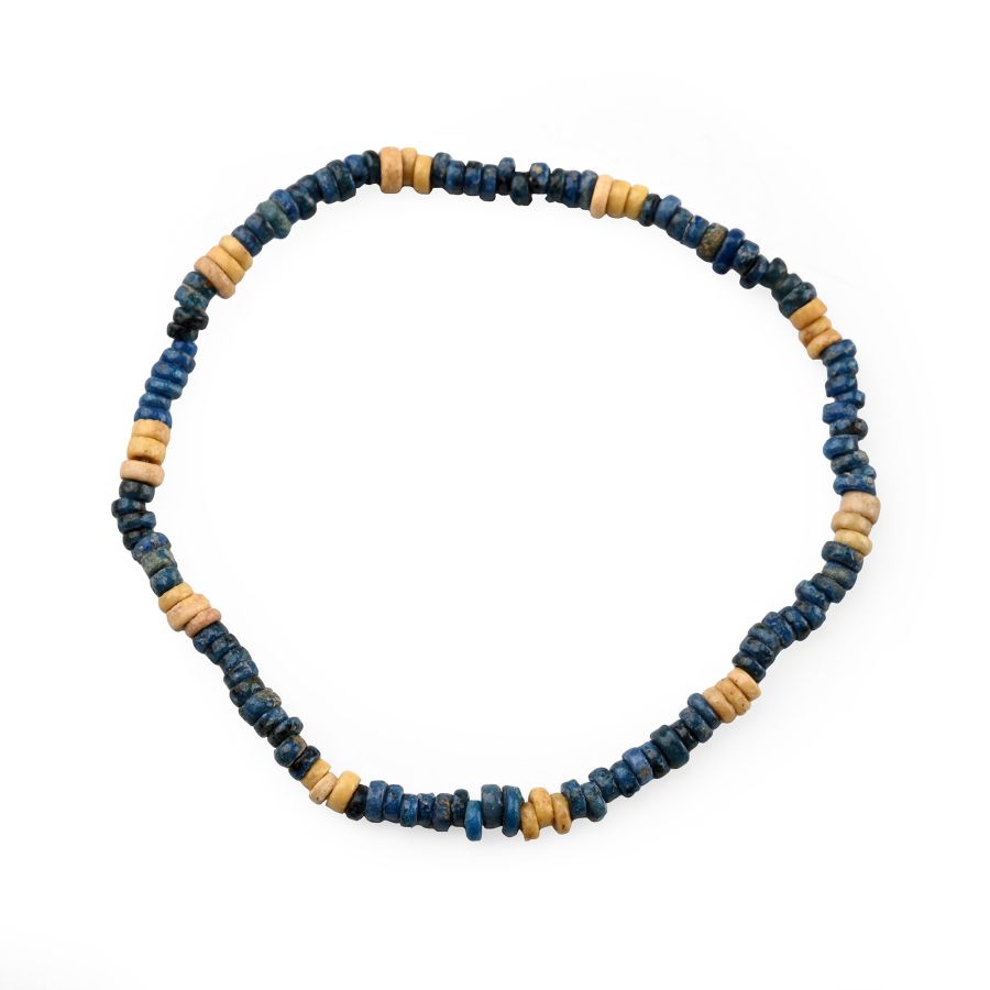 Egyptian Faience Mummy Bead Bracelet