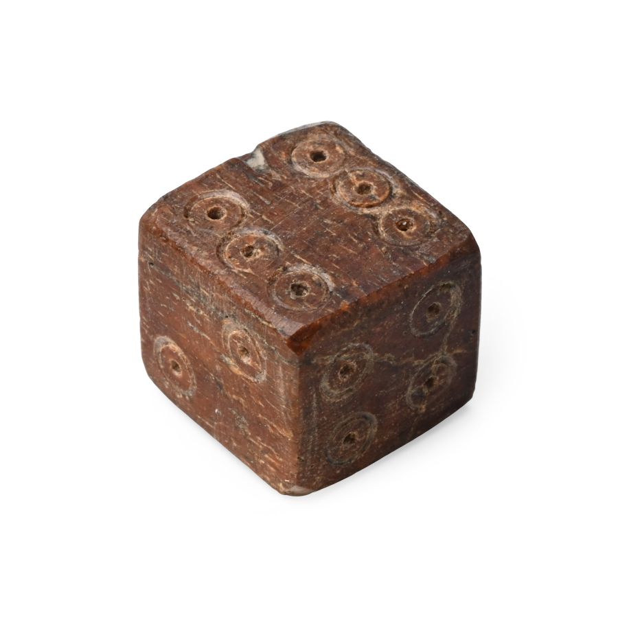 Roman Bone Gaming Die