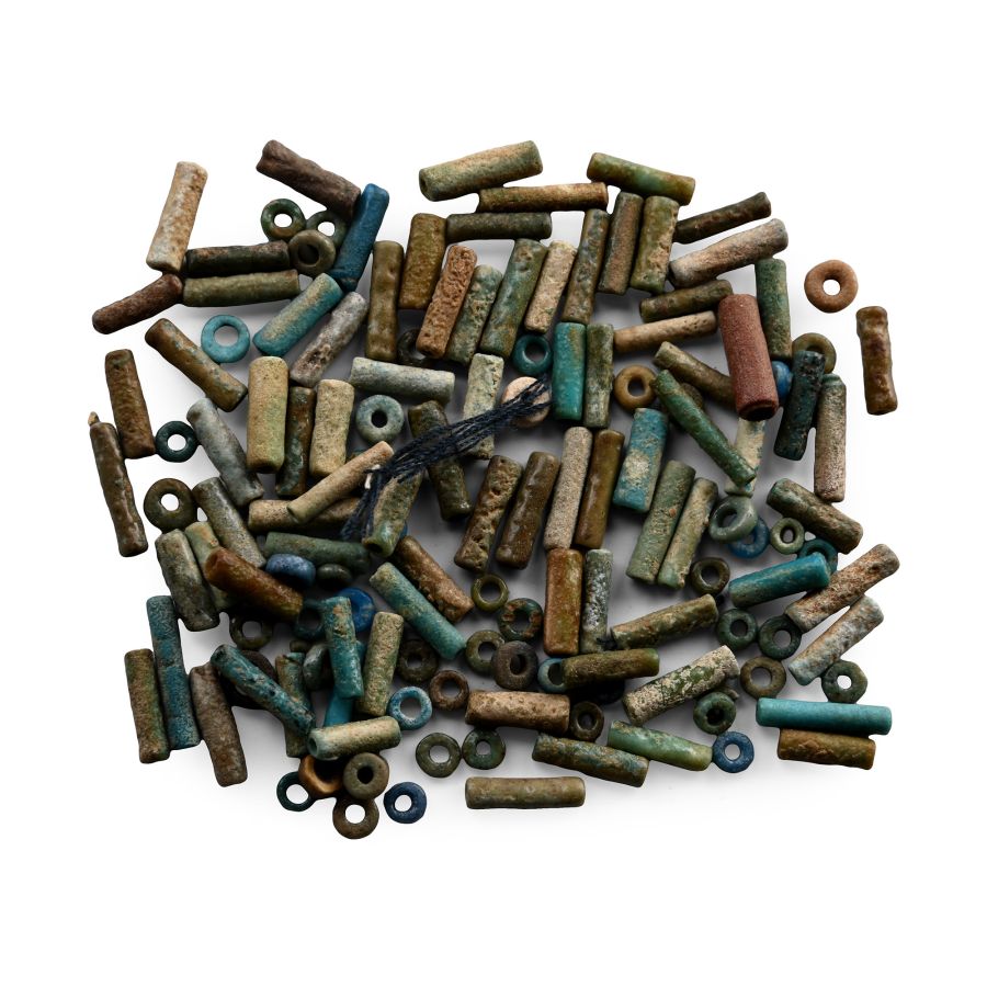 Egyptian Mummy Bead Group