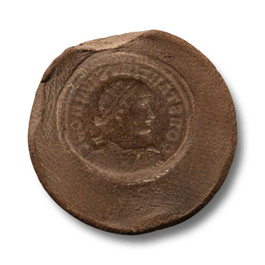 Roman Forger's Mould for a Constantine Coin