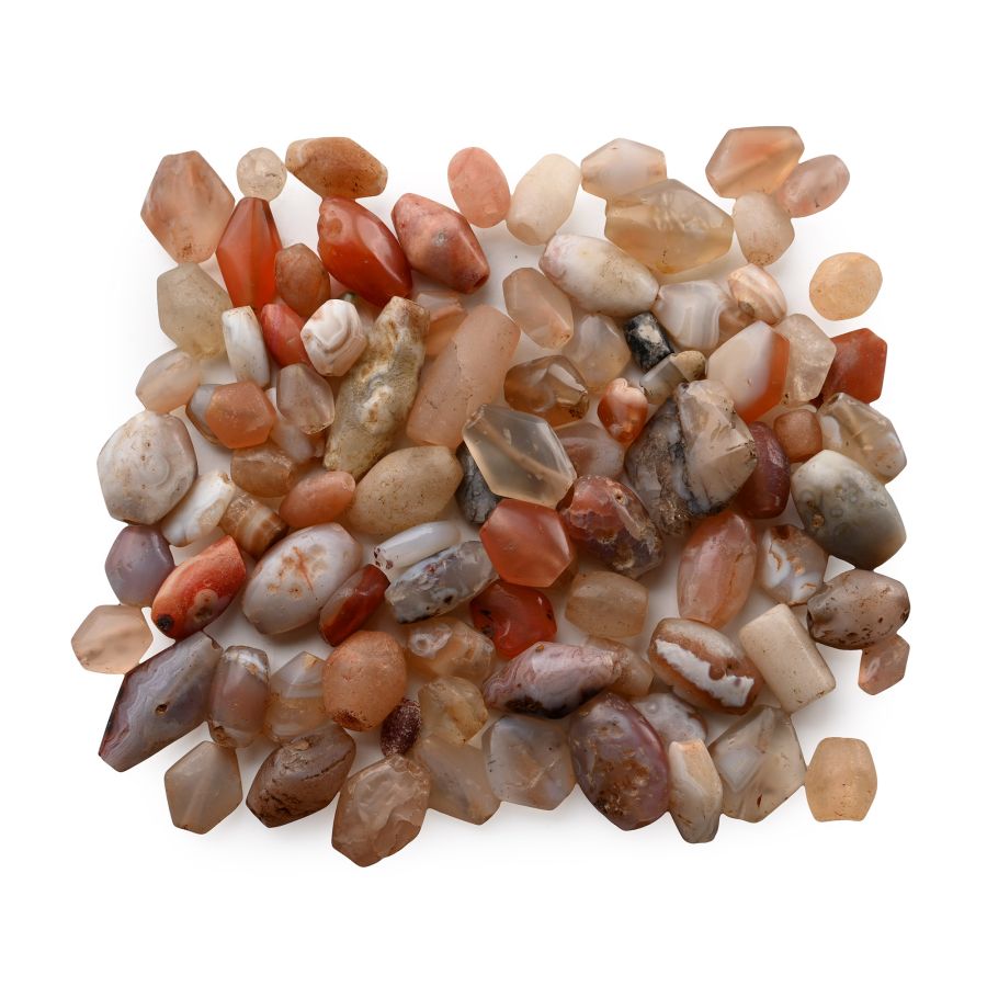 Western Asiatic Agate and Carnelian Bead Group