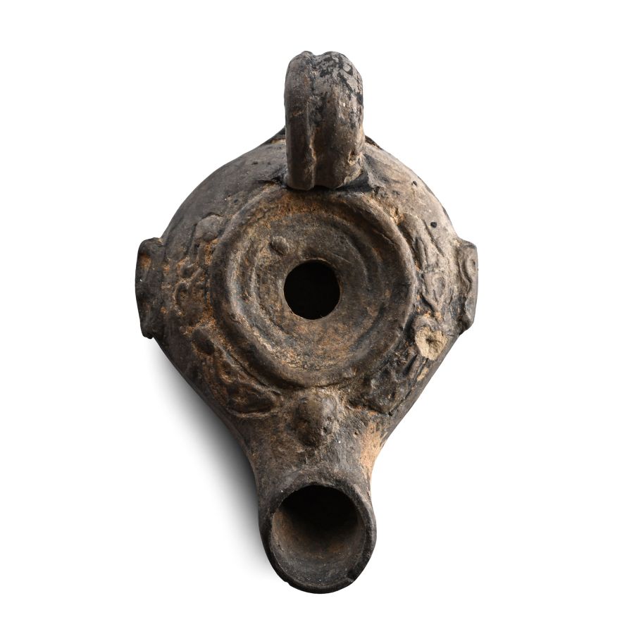 Roman Terracotta Oil Lamp