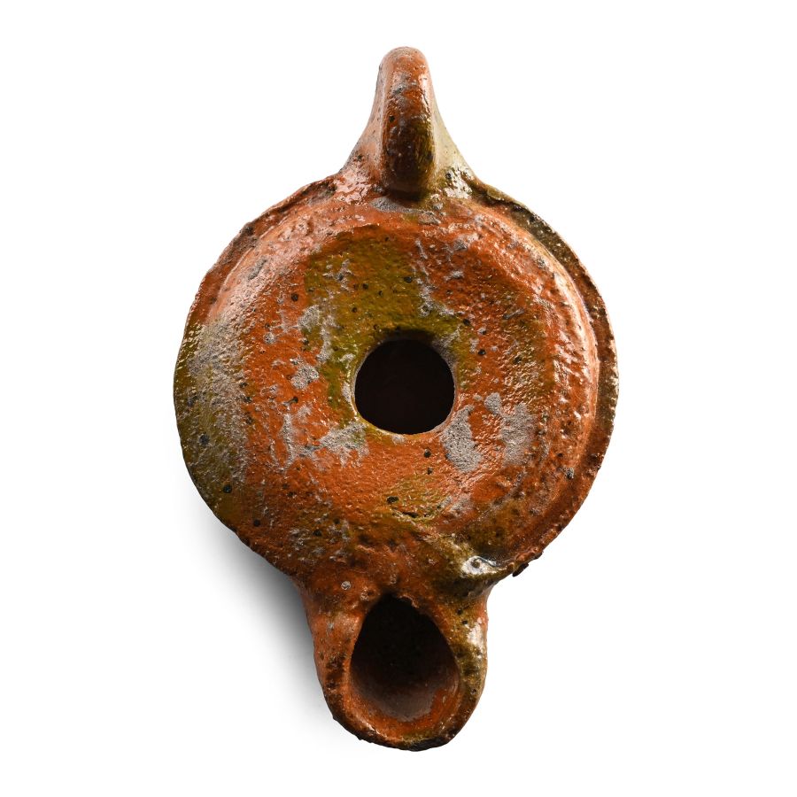 Western Asiatic Terracotta Oil Lamp