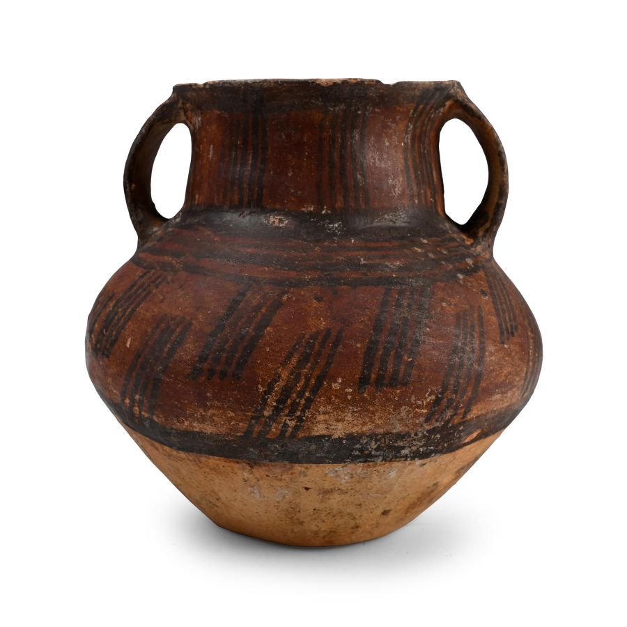 Chinese Painted Terracotta Vessel