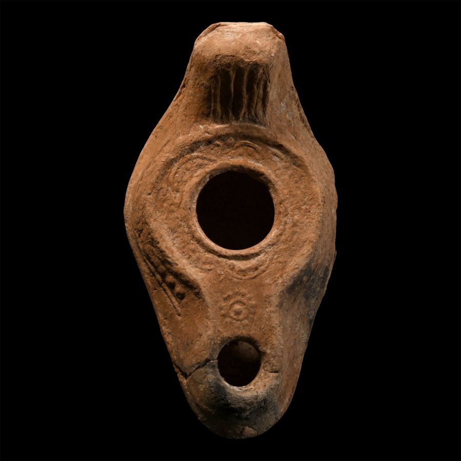 Byzantine Terracotta Oil Lamp