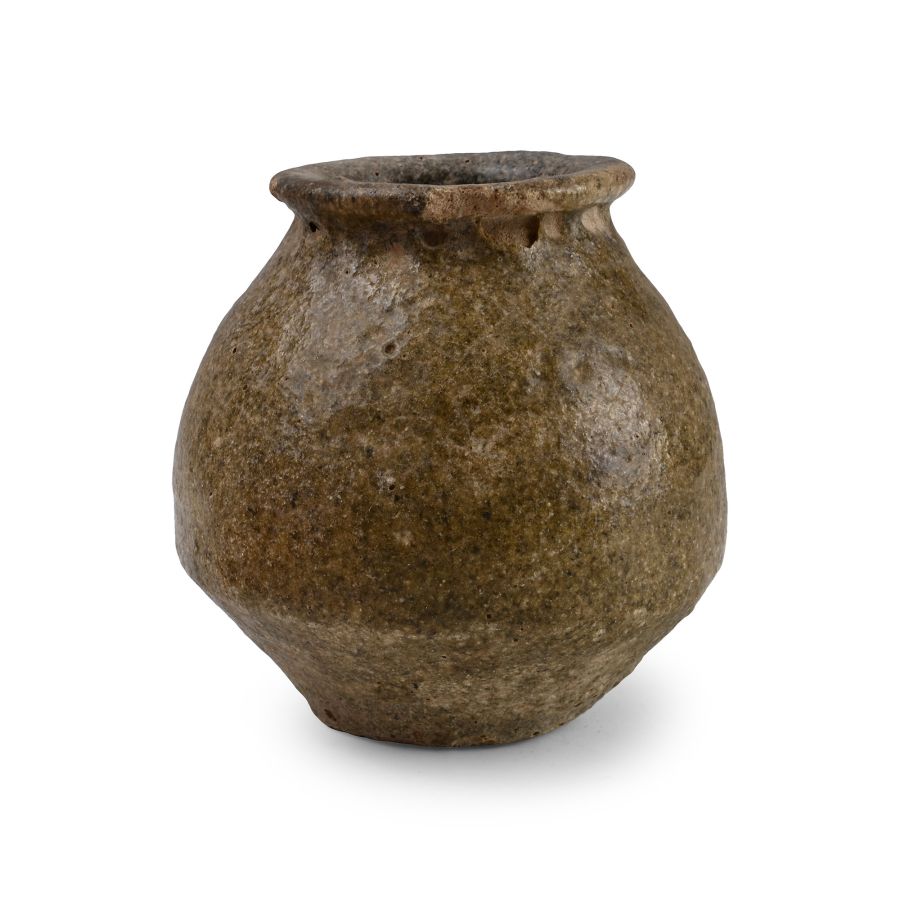 Parthian Green Glazed Jar