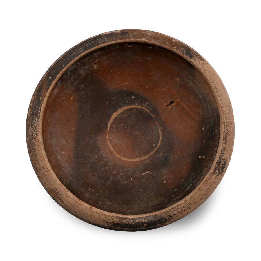 Greek Black Glazed Dish