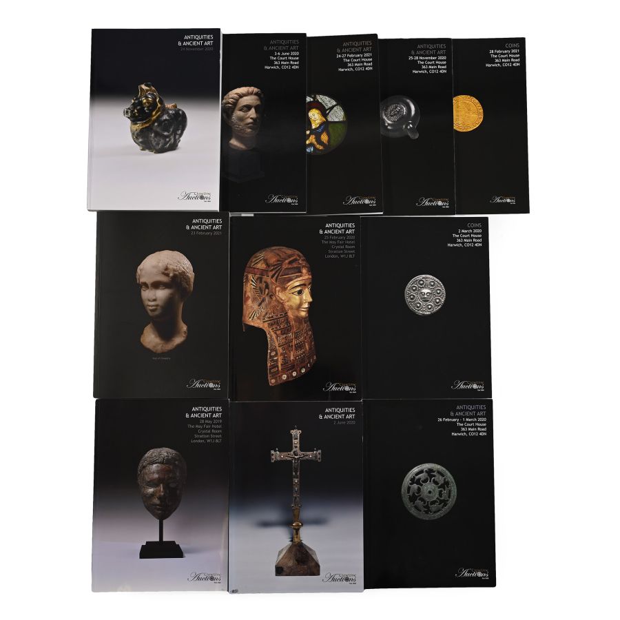TimeLine Antiquities and Coins Auction Catalogue Group - 11 Titles